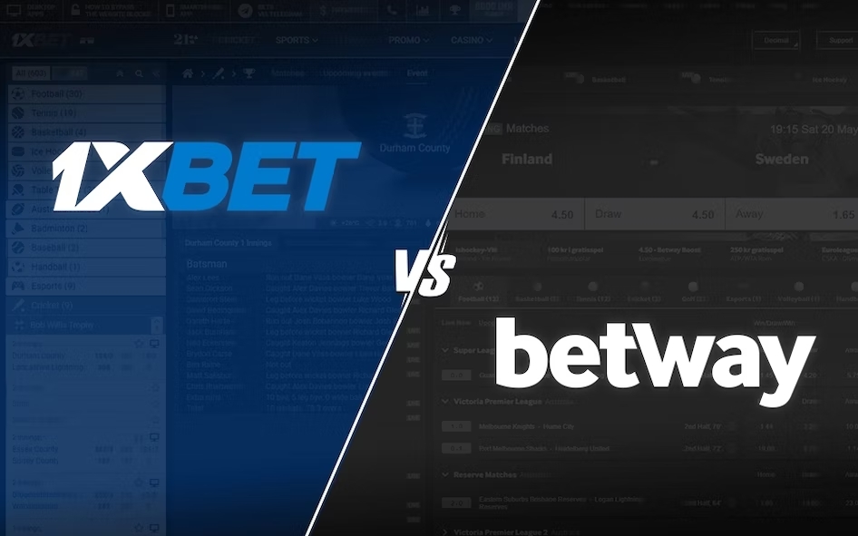 1xbet and betway